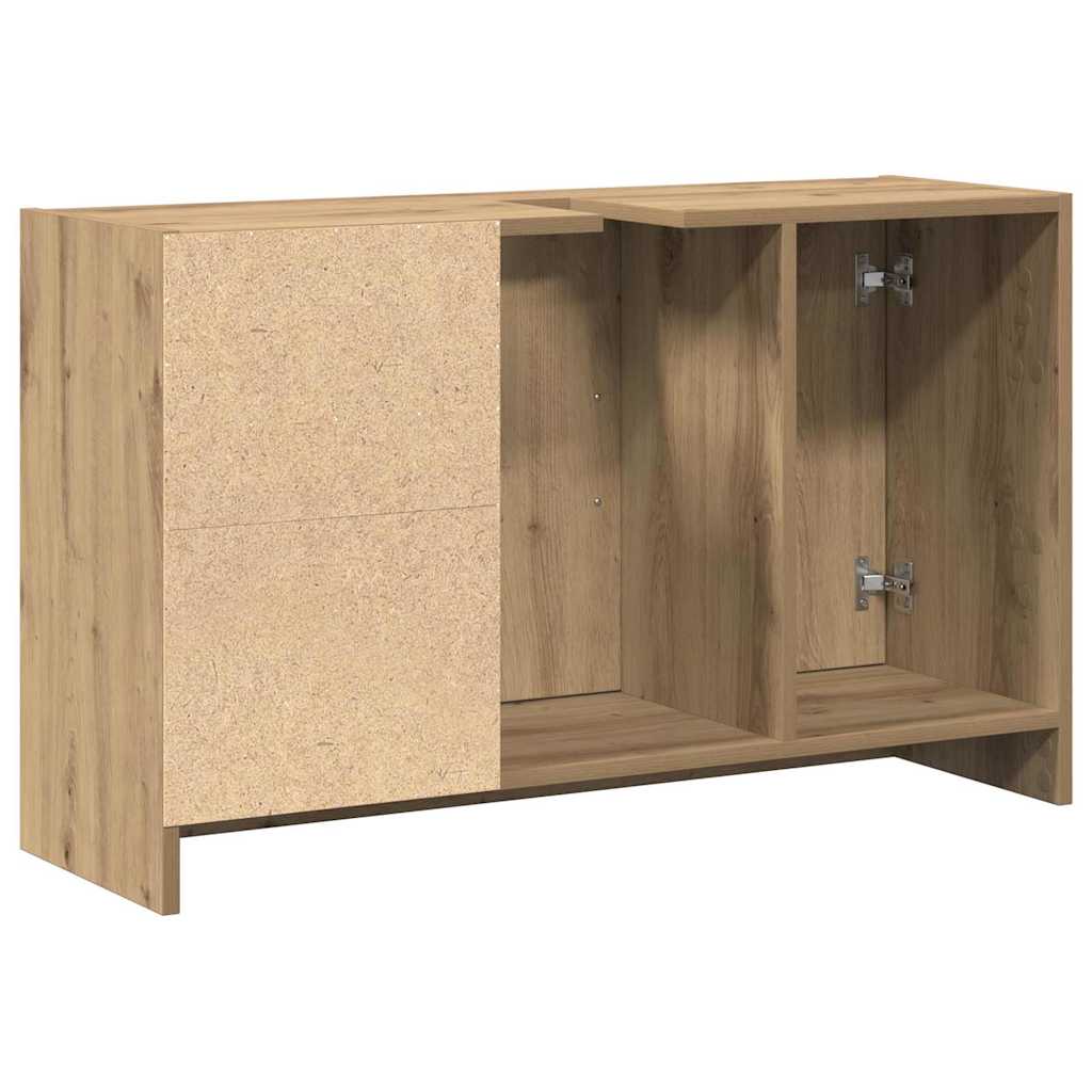 vidaXL Ντουλάπι Νιπτήρα Artisan Oak 90 x 29 x 55 εκ.