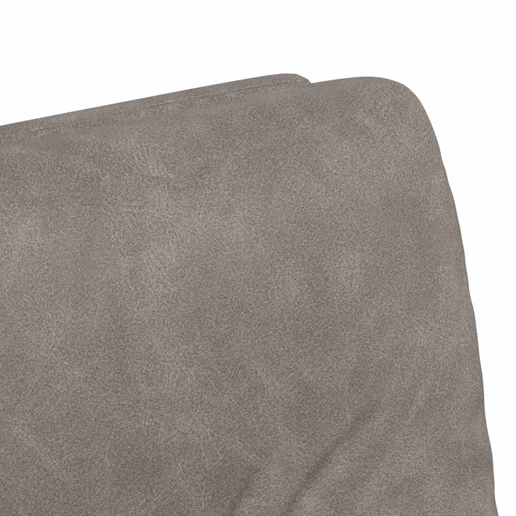 vidaXL Καρέκλες φαγητού 2 pcs Γκρι 57 x 67 x 95 εκ Τεχνητό δέρμα