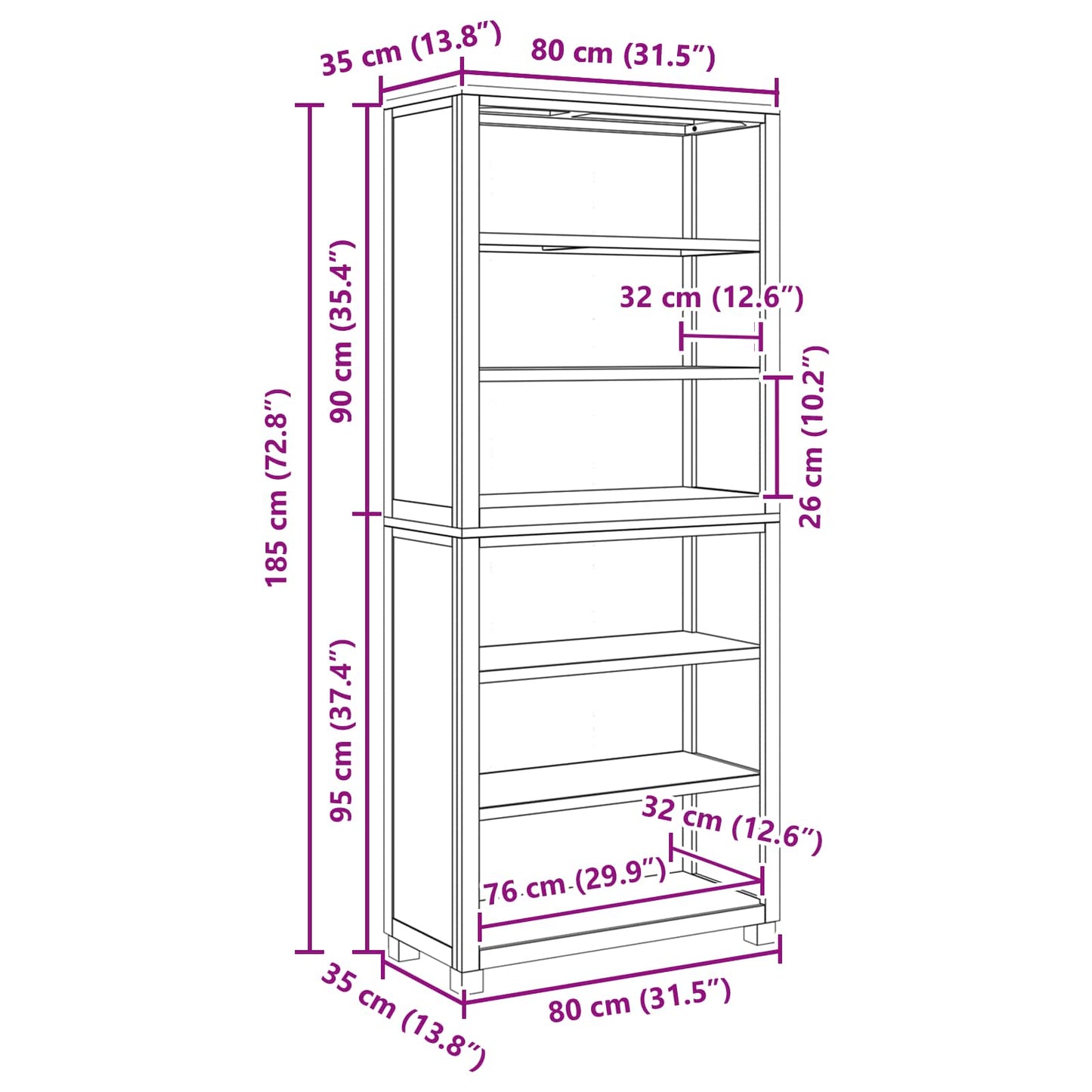 vidaXL Σετ Αποθηκευτικών Επίπλων με αποθήκευση Καφέ Επεξεργασμένο ξύλο