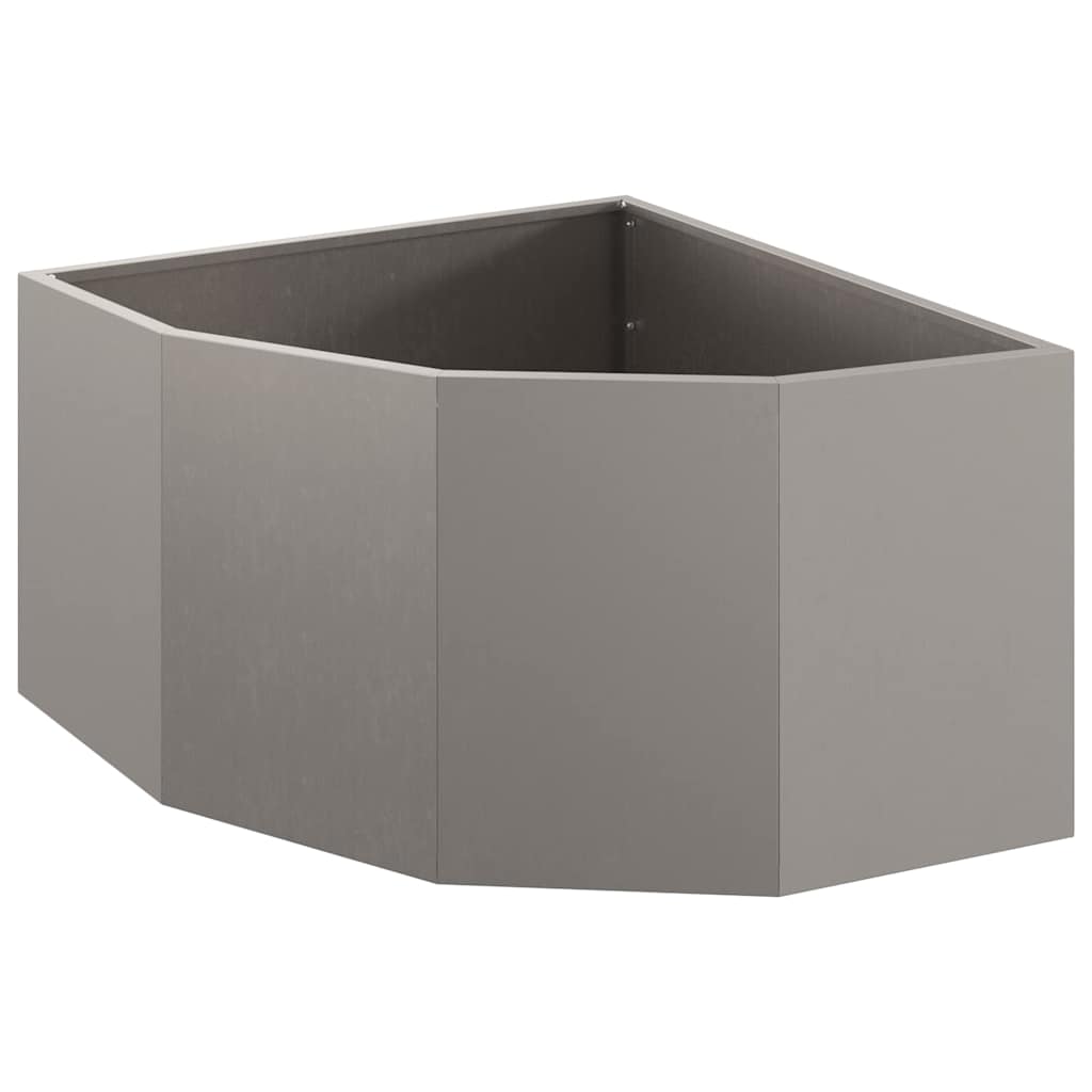vidaXL Γωνιακό Ροδόδεντρο Σκ rusty 60 x 60 x 35 cm