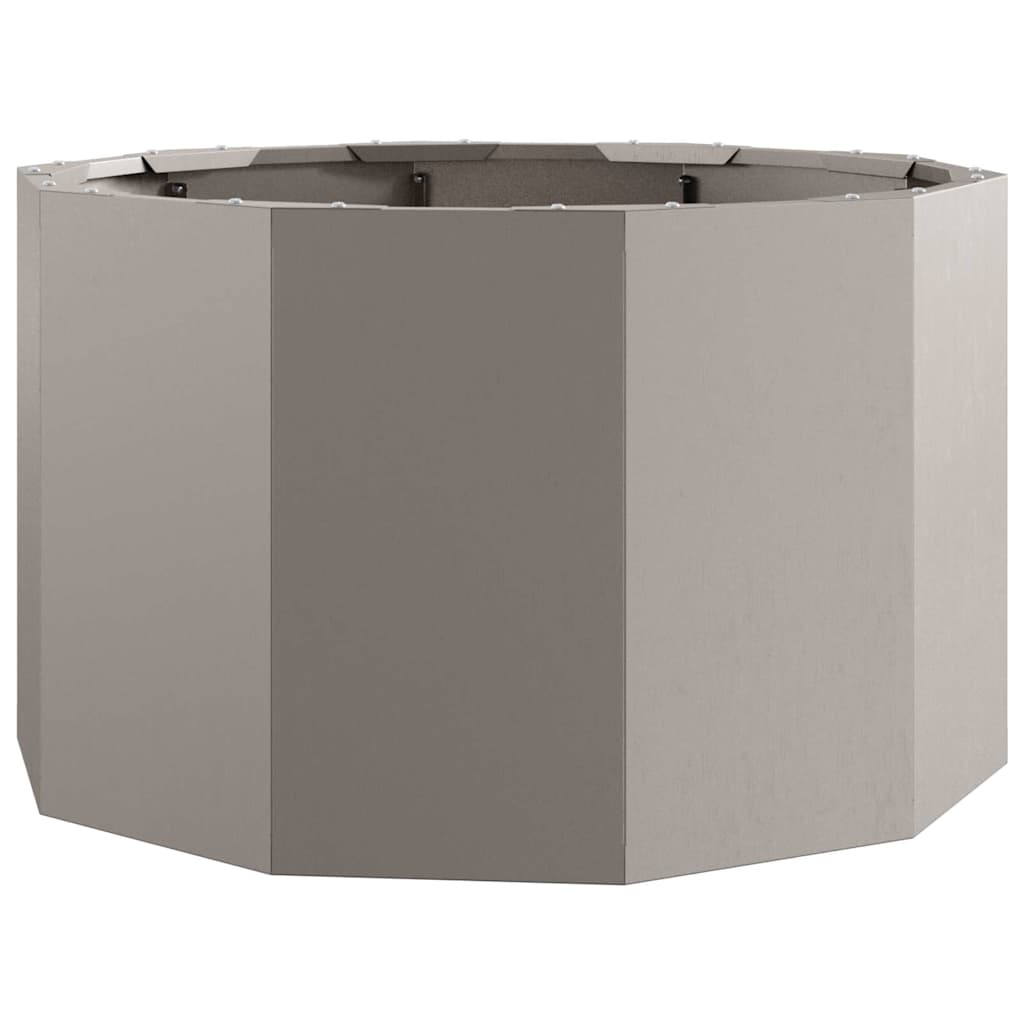vidaXL Γλάστρα Σκ rusty 60 x 60 x 35 cm Ατσάλι Σκληρυθέν στον Αέρα
