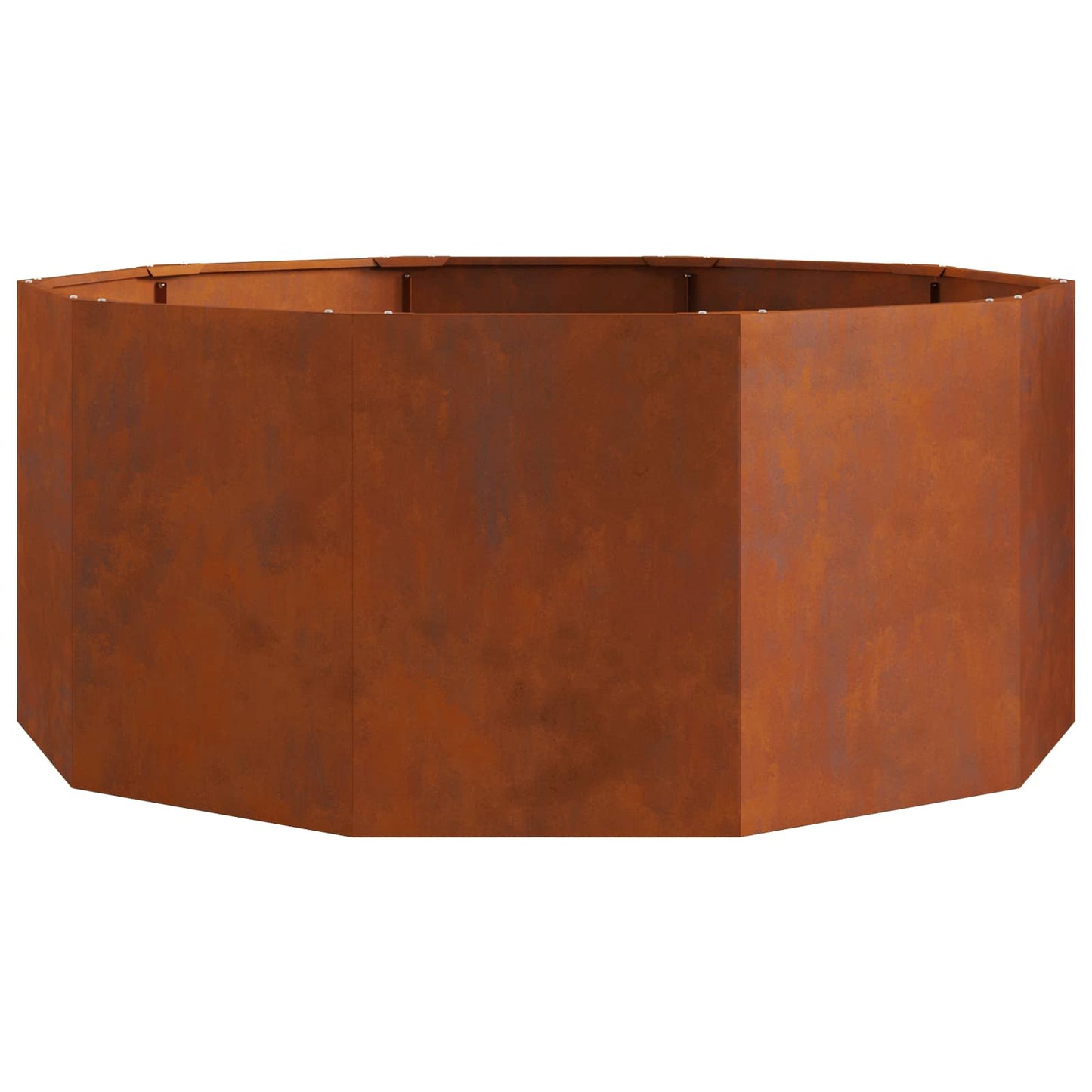vidaXL Γλάστρα Σκ rusty 120 x 120 x 50 εκ Ατσάλι Σκληρυθέν στον Αέρα