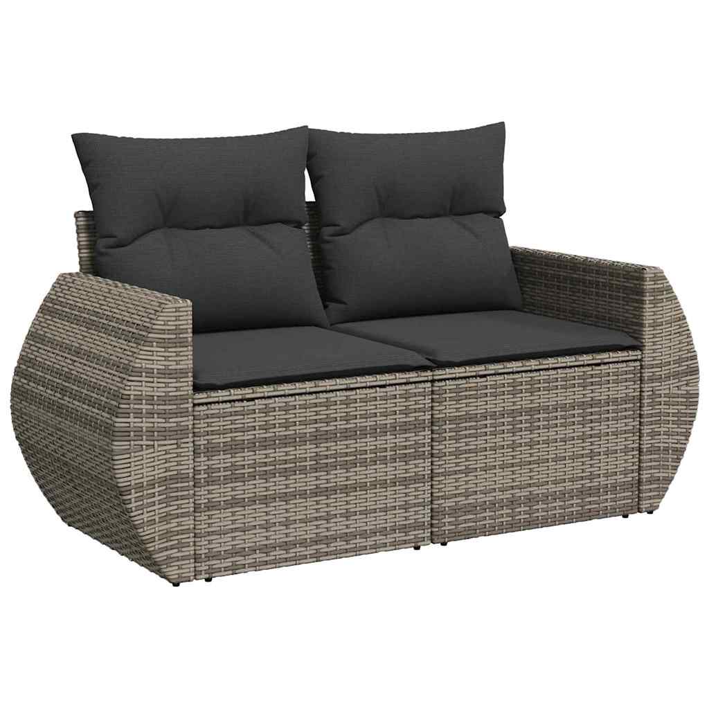 Set Κήπου vidaXL 11 κομματιών με Μαξιλάρια Γκρι