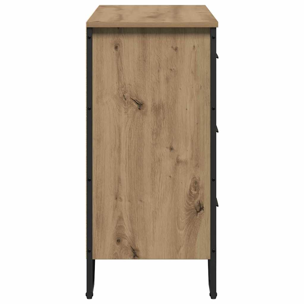vidaXL Κουτί με Συρτάρια Ξυλόπινα 91x35.5x74.5 εκ. Επεξεργασμένο Ξύλο