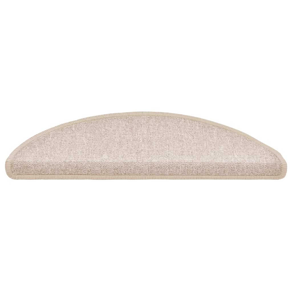 vidaXL Στρώματα για σκάλες 30 τεμάχια Taupe 56x17x3 cm