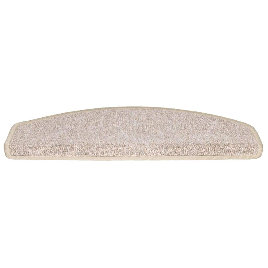 vidaXL Πατάκια για σκάλες 30 τεμάχια Taupe 65x24x4 cm