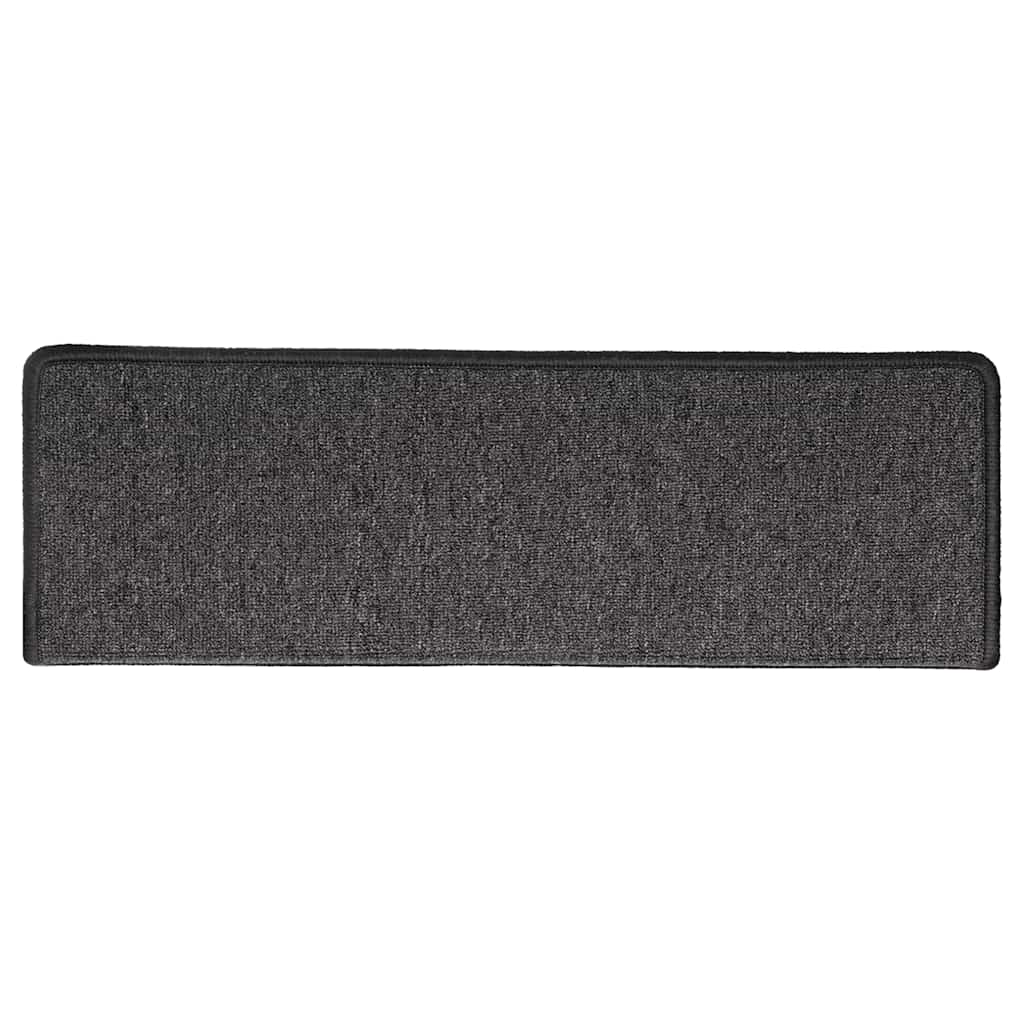 vidaXL Πατάκια για σκάλες 30 τεμ. 65x21x4 cm Ανθρακί