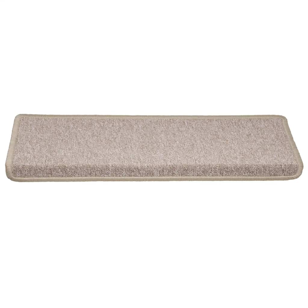 vidaXL Πατάκια Σκάλας 30 τεμ. Taupe 65x21x4 εκ.