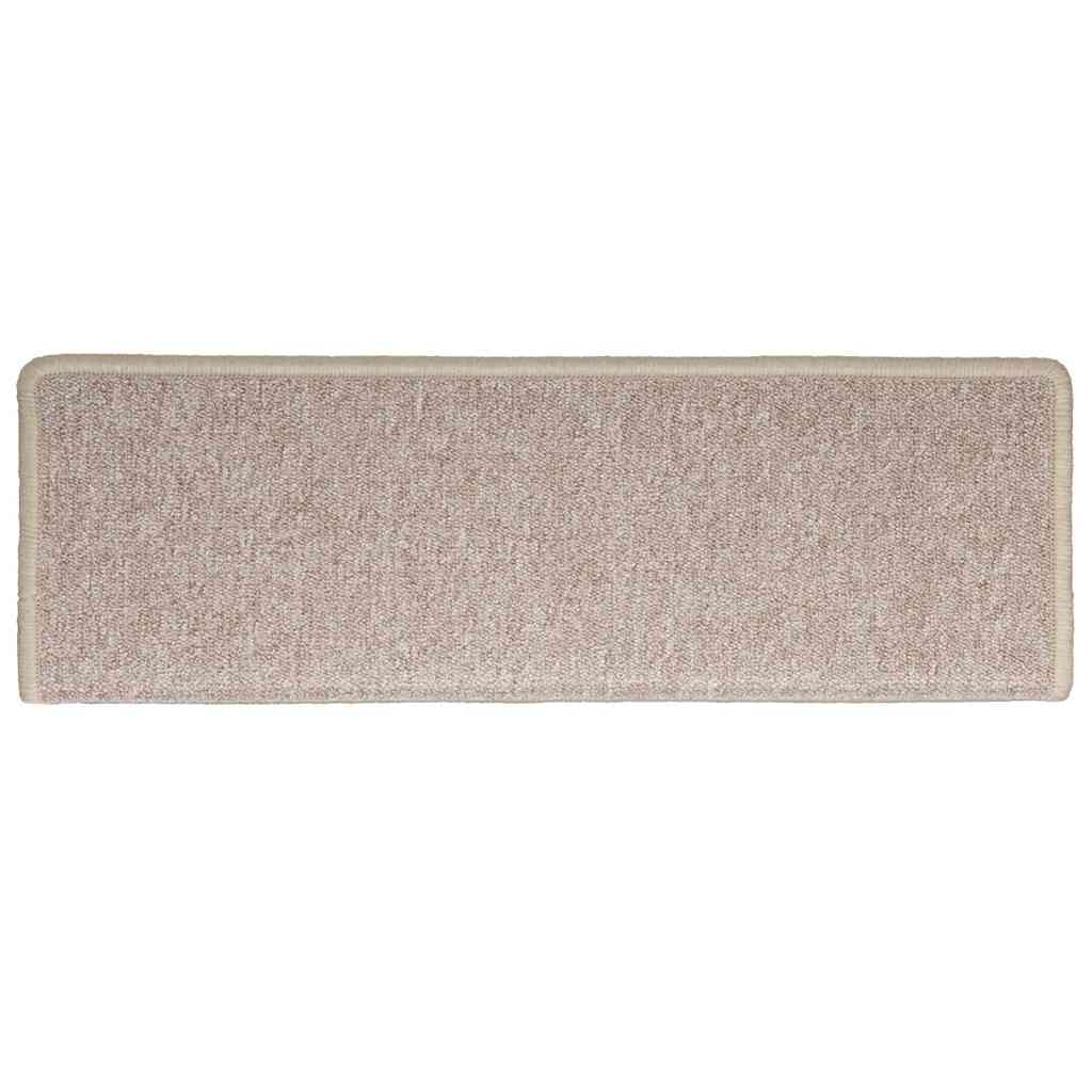 vidaXL Πατάκια Σκάλας 30 τεμ. Taupe 65x21x4 εκ.