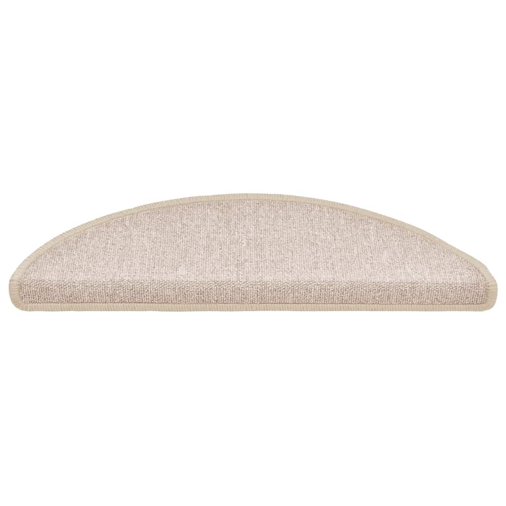 vidaXL Πατάκια Σκάλας 20 τεμ. Taupe 56x17x3 εκ.