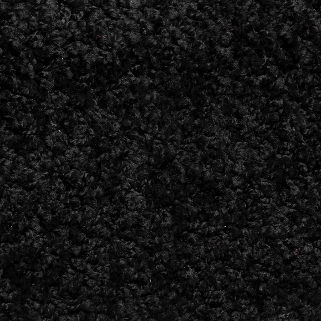 vidaXL Πατάκια για σκάλες 30 τεμάχια Μαύρο 56x17x3 cm