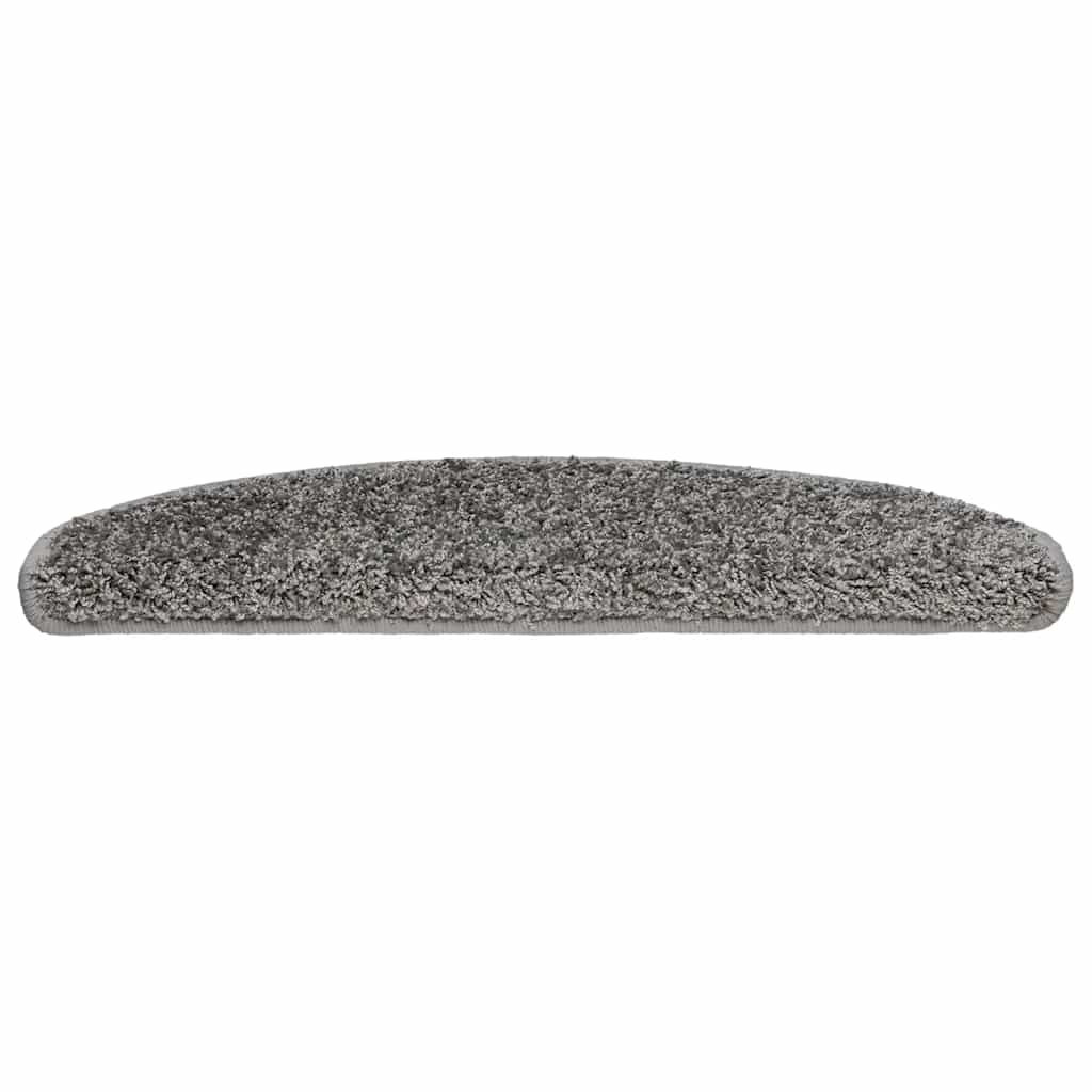 vidaXL Πατάκια για σκάλες 30 τεμάχια Γκρι 65x21x4 cm