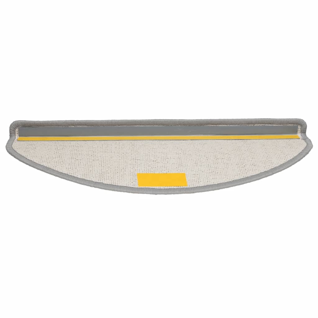 vidaXL Πατάκια για σκάλες 30 τεμάχια Γκρι 65x21x4 cm