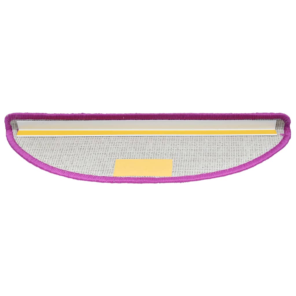 vidaXL Πατάκια για σκάλες 30 τεμάχια Βιολετί 65x21x4 cm