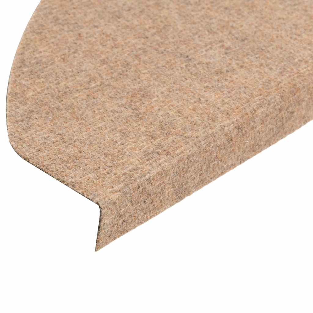 vidaXL Πατάκια Σκάλας Αυτοκόλλητα 30 τεμ. Μπεζ 65 x 22,5 x 3,5 εκ.