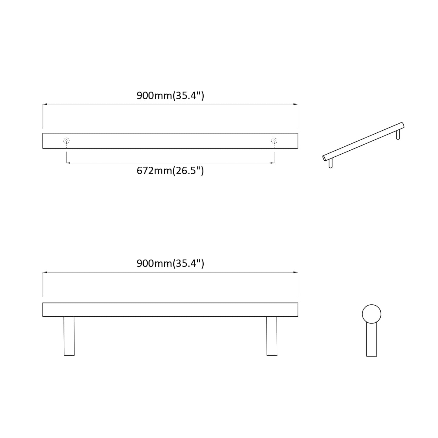vidaXL Χειριστήριο Ντουλάπας 12 pcs Ασημί 0 Ανοξείδωτο ατσάλι