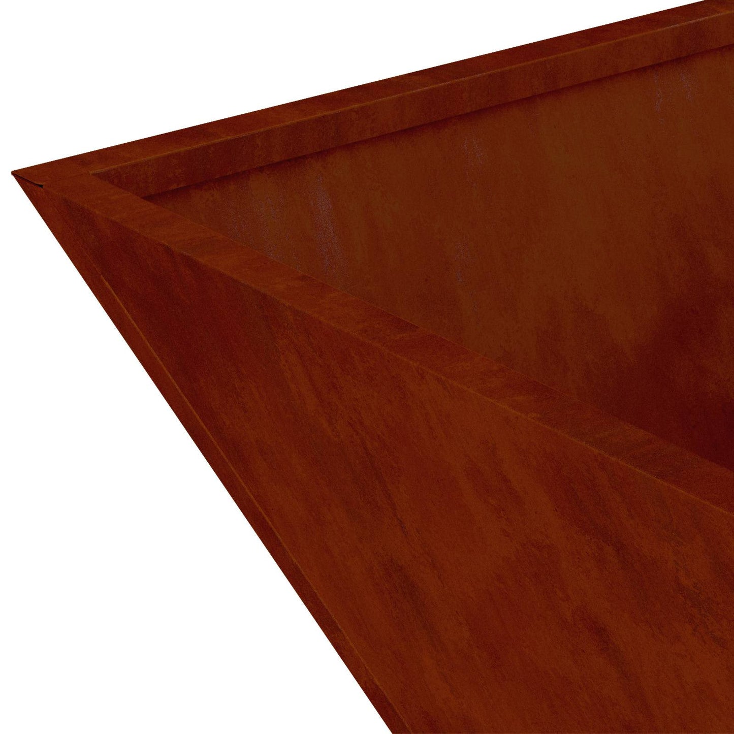 vidaXL Γλάστρα Κήπου 5 τμχ. Σκ rusty 50 x 50 x 15 cm