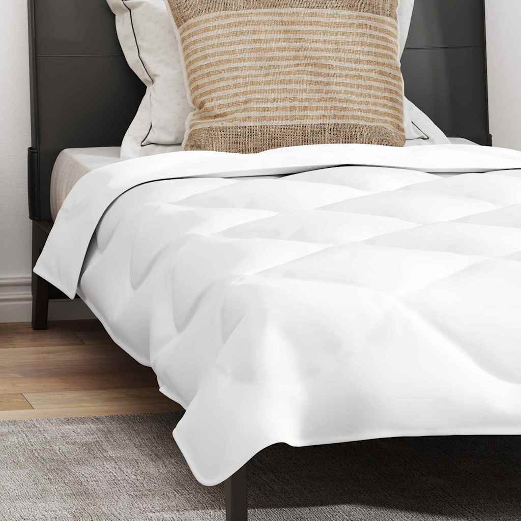 vidaXL Κουβέρτα με Μαξιλάρι με μαξιλάρι 2 pcs Λευκό Μικροΐνες