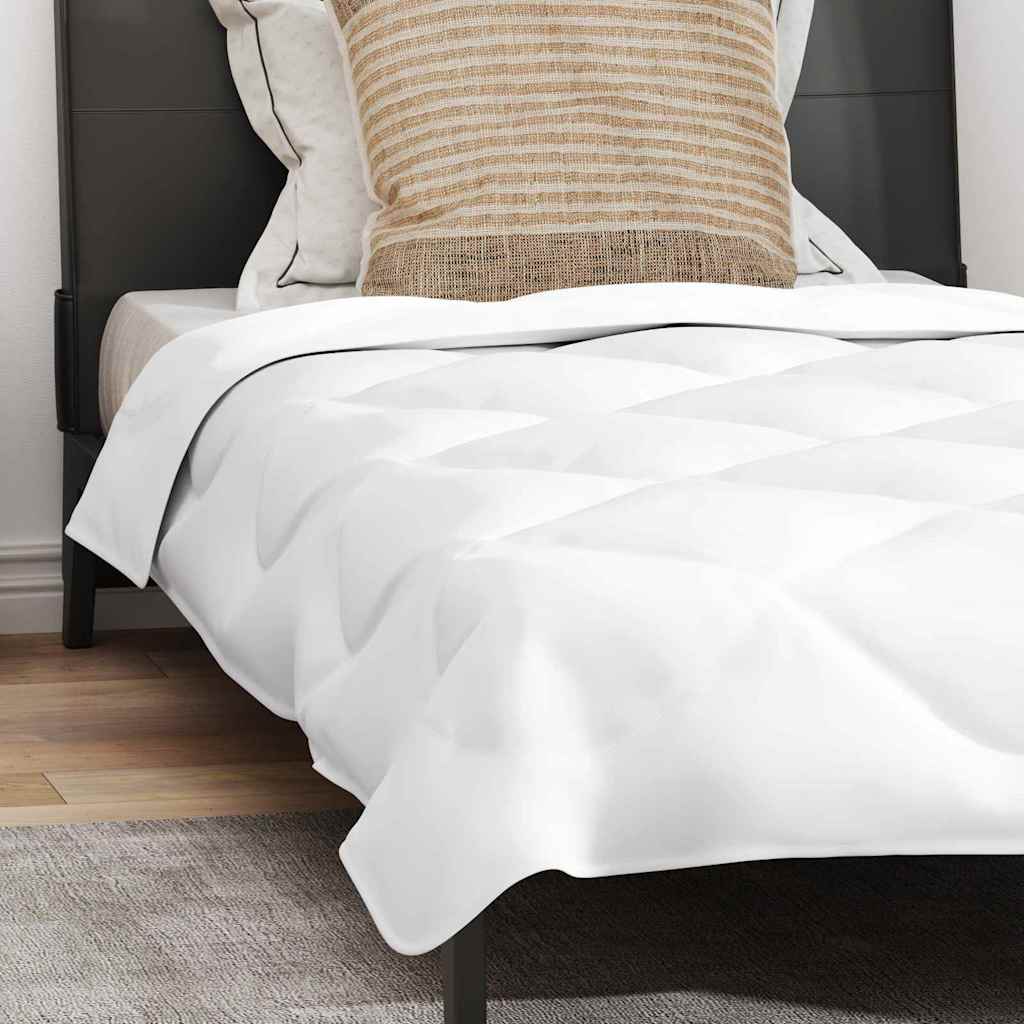 vidaXL Κουβέρτα με Μαξιλάρι με μαξιλάρι 2 pcs Λευκό Μικροΐνες