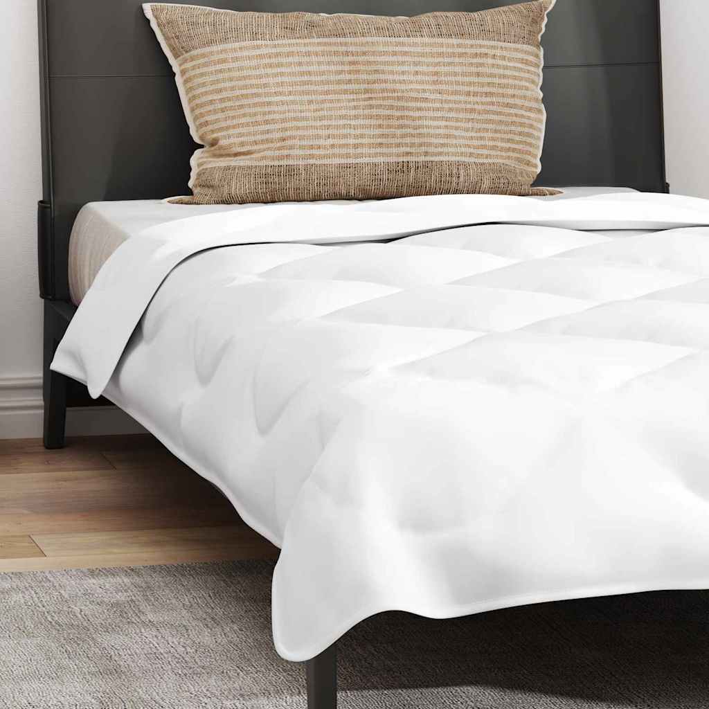 Set Παπλώματος Χειμώνα με μαξιλάρι 2 pcs Λευκό 140 x 220 cm Μικροΐνες