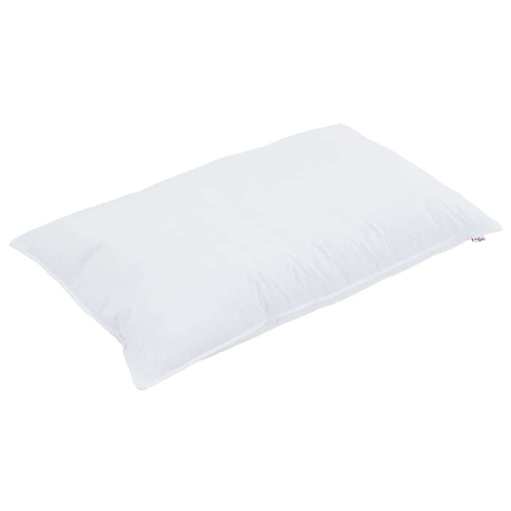 Set Παπλώματος Χειμώνα με μαξιλάρι 2 pcs Λευκό 140 x 220 cm Μικροΐνες