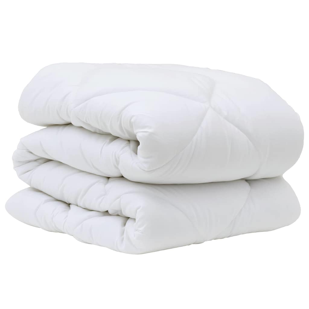Set Παπλώματος Χειμώνα 2 pcs Λευκό 155 x 200 εκ. Μικροΐνες