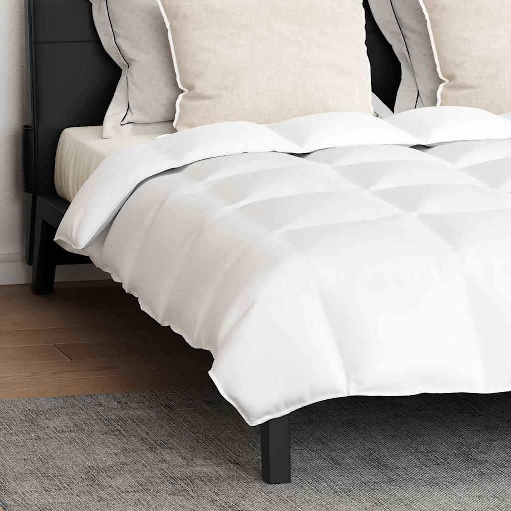 vidaXL Σετ Παπλωμάτων με μαξιλάρι 3 pcs Λευκό Βαμβάκι