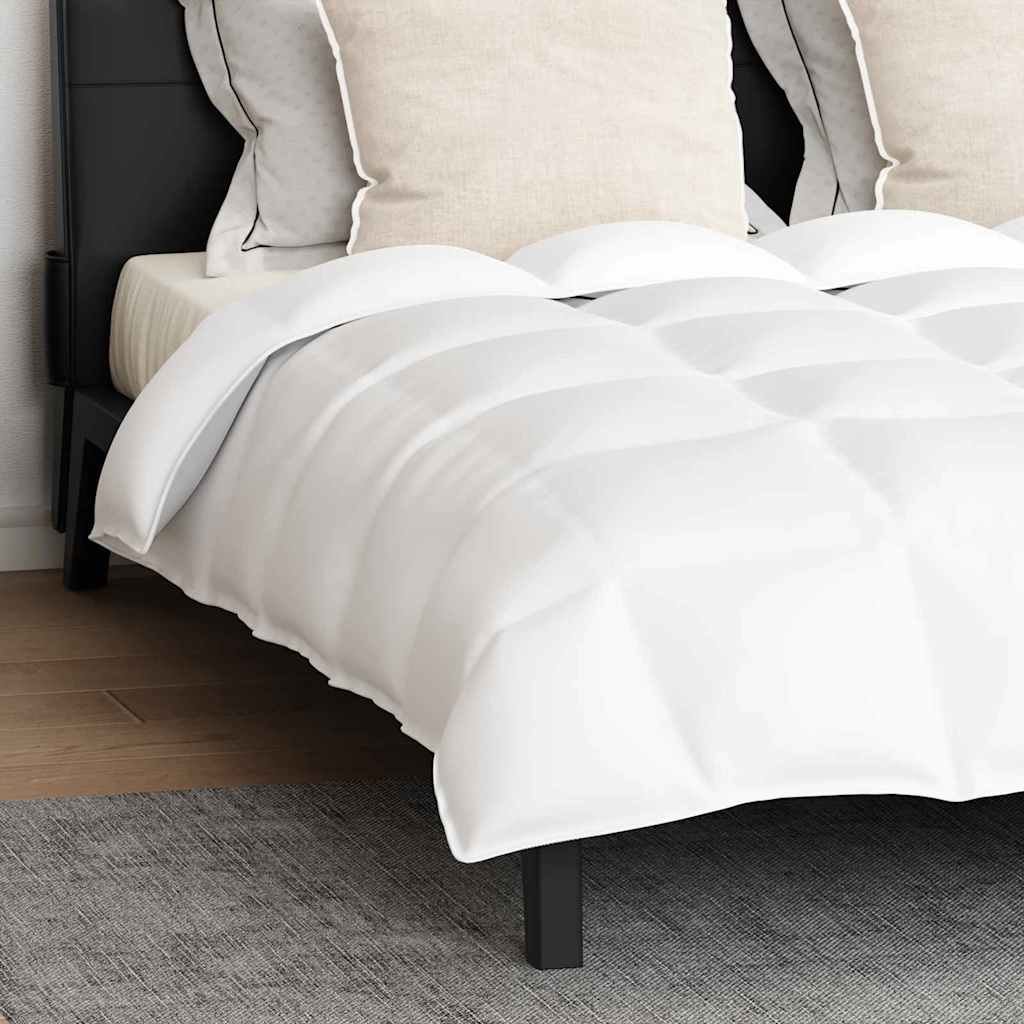 vidaXL Σετ Παπλωμάτων με μαξιλάρι 3 pcs Λευκό Βαμβάκι