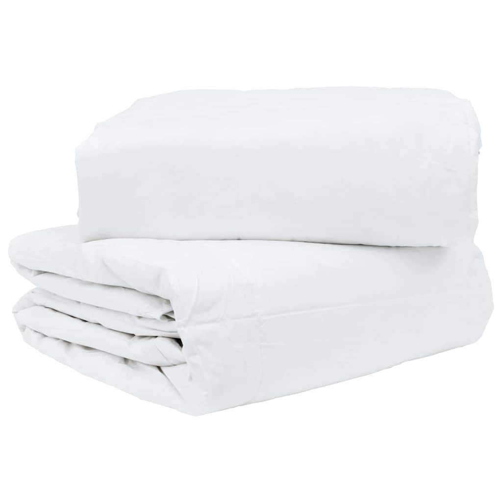 Set Παπλώματος Χειμώνα 3 pcs Λευκό 200 x 220 cm Μικροΐνες, Βαμβάκι