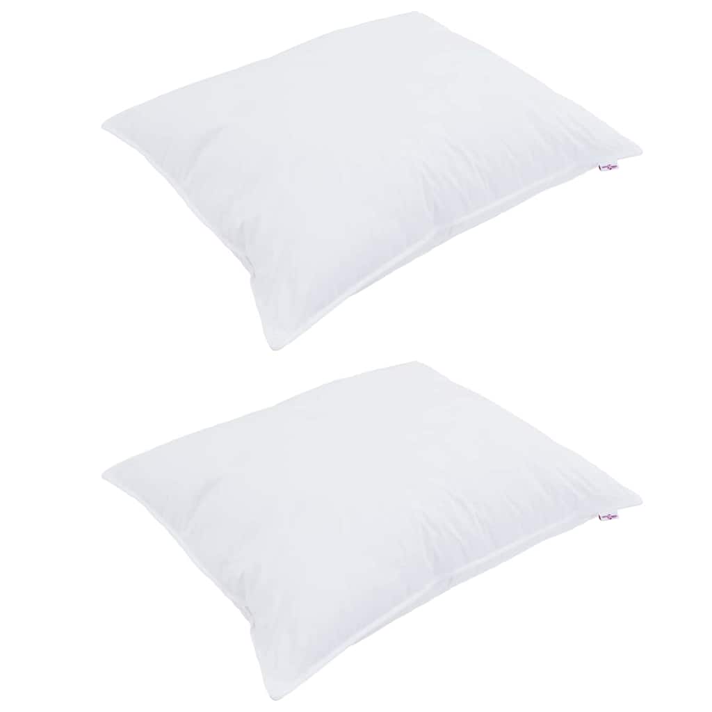 Πάπλωμα με μαξιλάρι 3 pcs Λευκό 200 x 200 cm Μικροΐνες