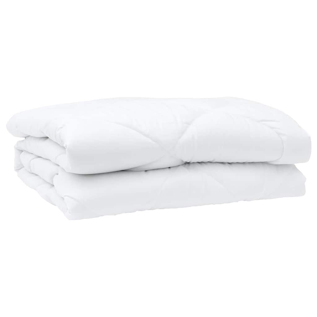 Πάπλωμα με μαξιλάρι 3 pcs Λευκό 240 x 200 cm Μικροΐνες