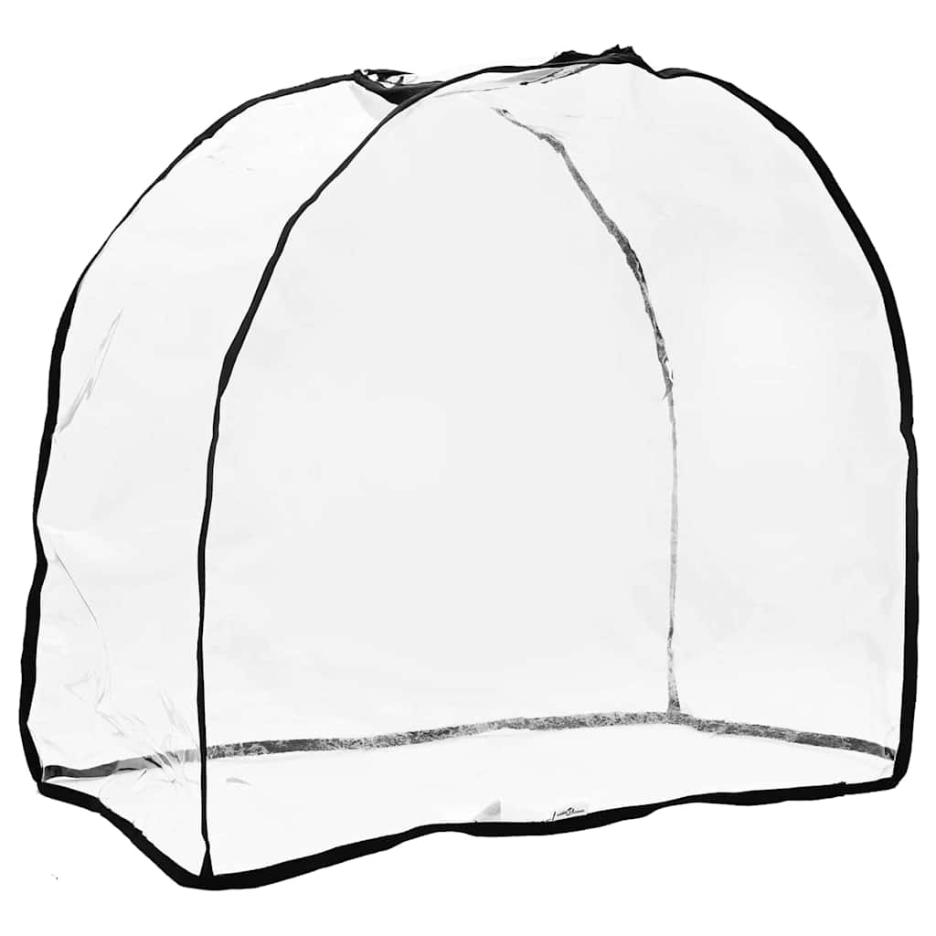 vidaXL Κάλυψη Καροτσιού Κατοικίδιων Διαφανές 66 x 35 x 59 εκ PVC