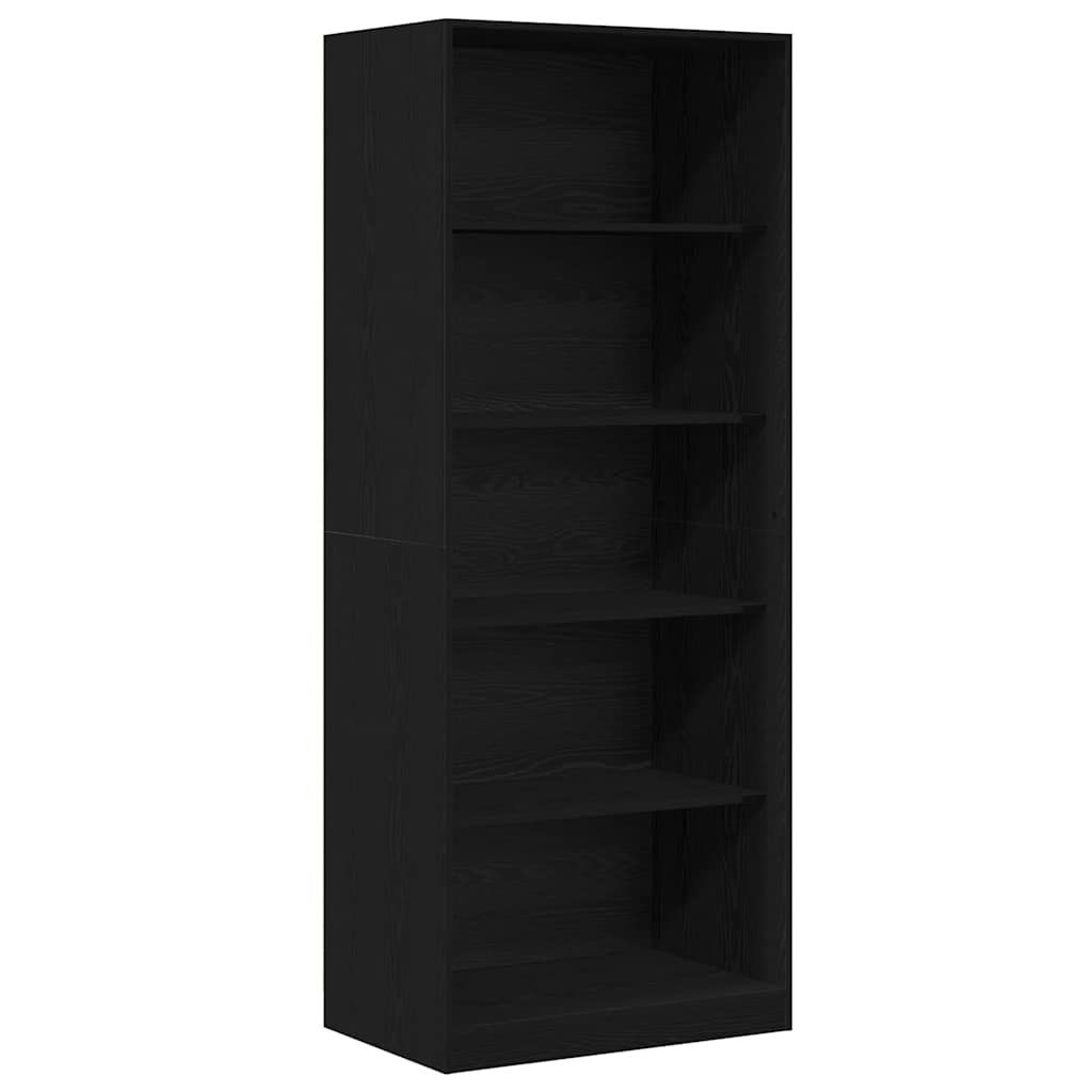 vidaXL Μαύρη Βακέτα 80 x 50 x 200 εκ - Ξύλο