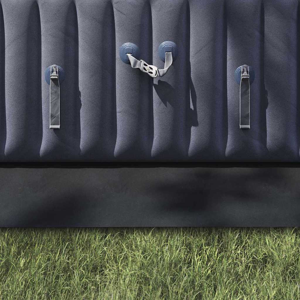 vidaXL Ορθογώνιο Κάλυμμα Πισίνας Μαύρο 500 x 250 cm Πολυαιθυλένιο