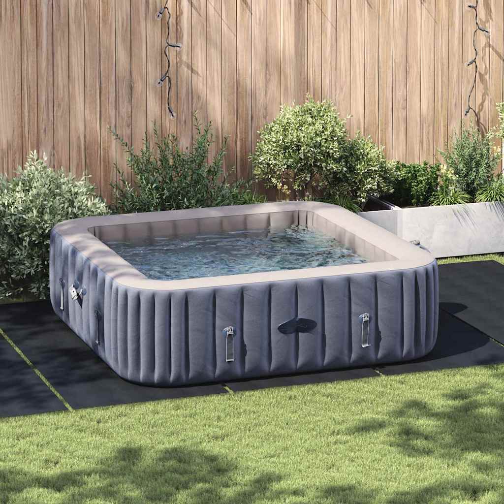 vidaXL Ορθογώνιο Κάλυμμα Πισίνας Μαύρο 550 x 280 cm Πολυαιθυλένιο