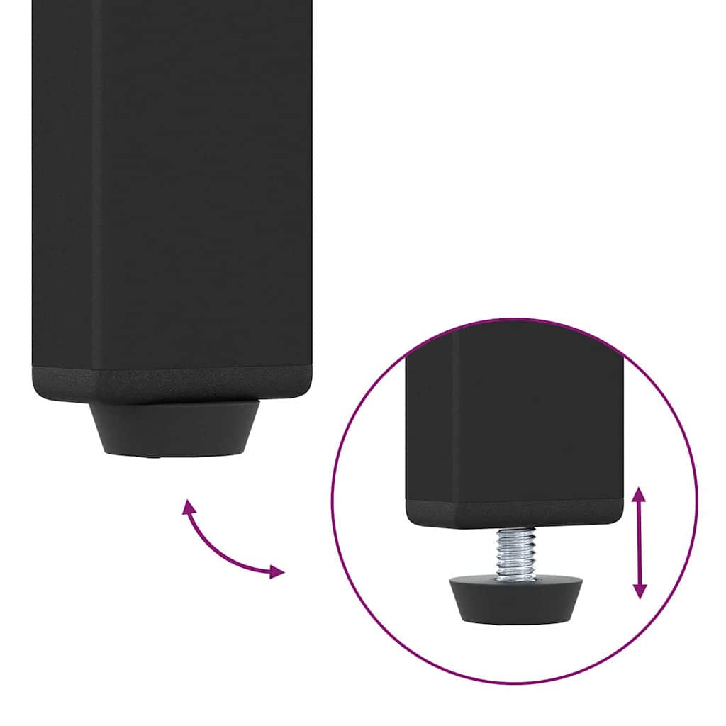 vidaXL Ράφι Βιβλίων Καπνιστή δρυς 80 x 30 x 155.5 εκ