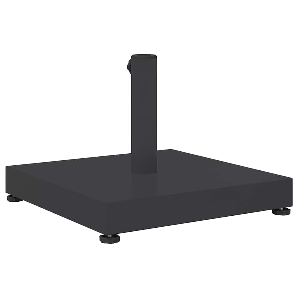 vidaXL Εξωτερική βάση ομπρέλας Σκούρο γκρι 45 x 45 x 31.5 εκ.
