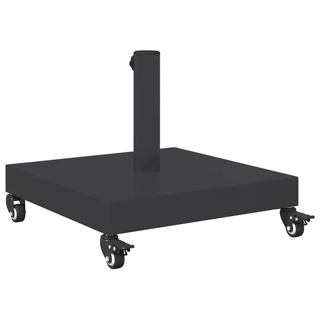 vidaXL Εξωτερική βάση ομπρέλας Σκούρο γκρι 45 x 45 x 31.5 εκ.