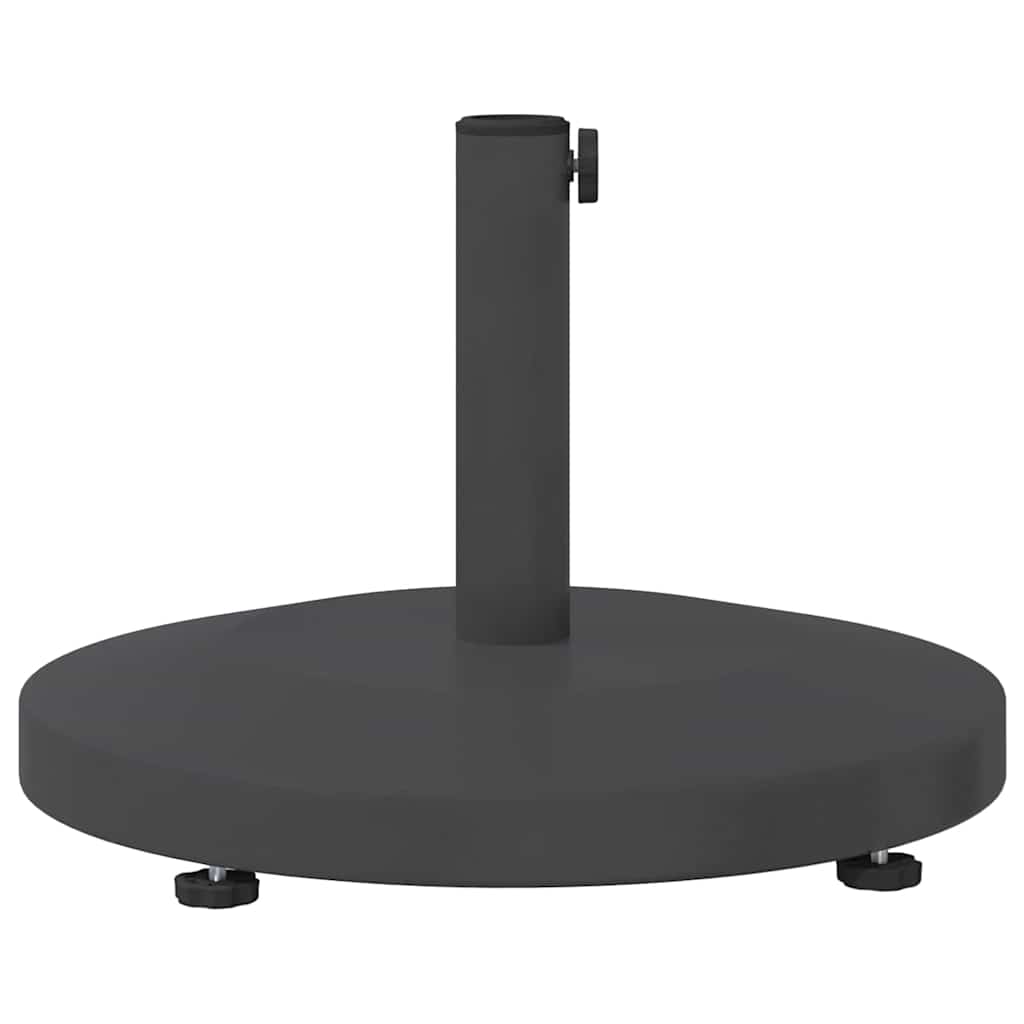 vidaXL Εξωτερική βάση ομπρέλας Σκούρο γκρι 48 x 48 x 32 εκ.