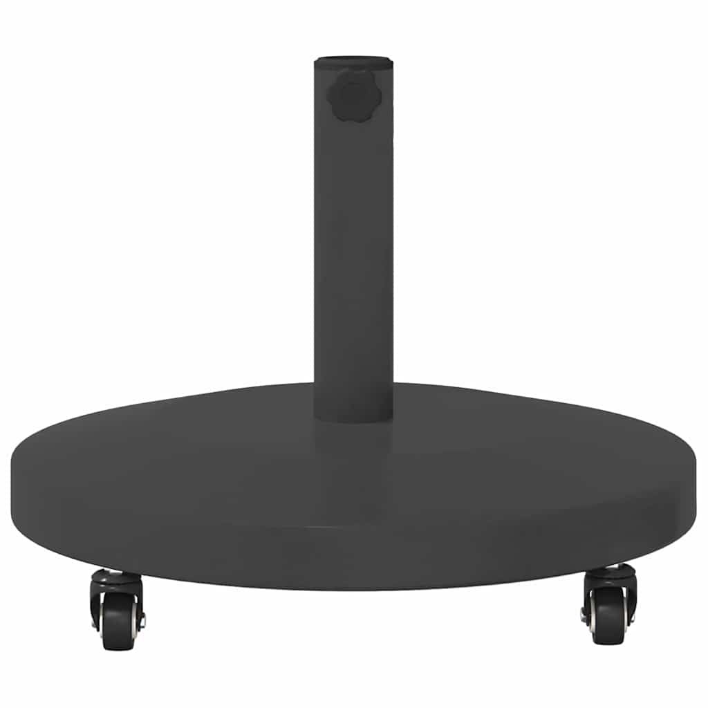 vidaXL Εξωτερική βάση ομπρέλας Σκούρο γκρι 48 x 48 x 32 εκ.