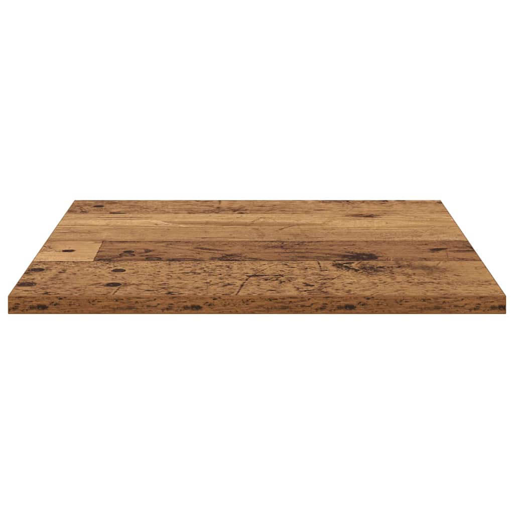 vidaXL Ράφι Βιβλίων 4 pcs Καφέ 40 x 40 x 1.5 cm Επεξεργασμένο ξύλο