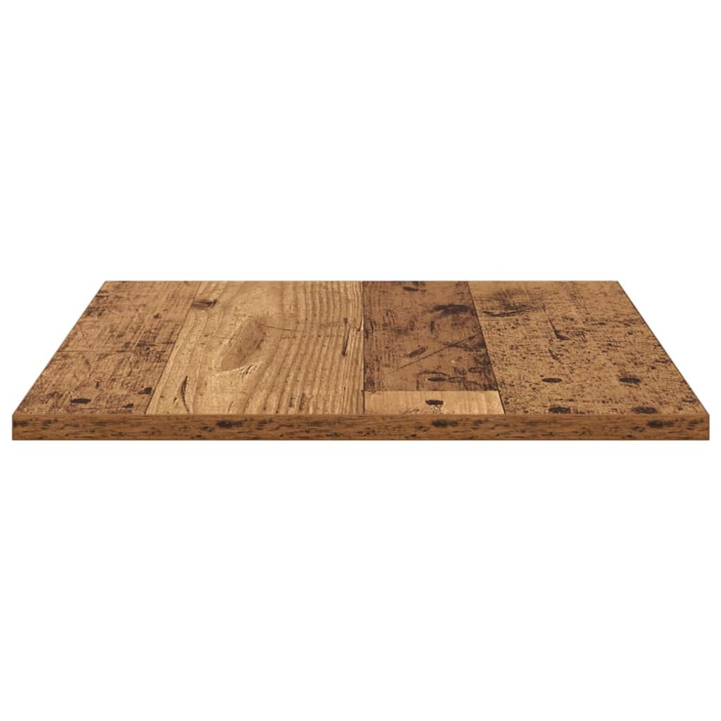 vidaXL Ράφι Βιβλίων 4 pcs Καφέ 40 x 40 x 1.5 cm Επεξεργασμένο ξύλο