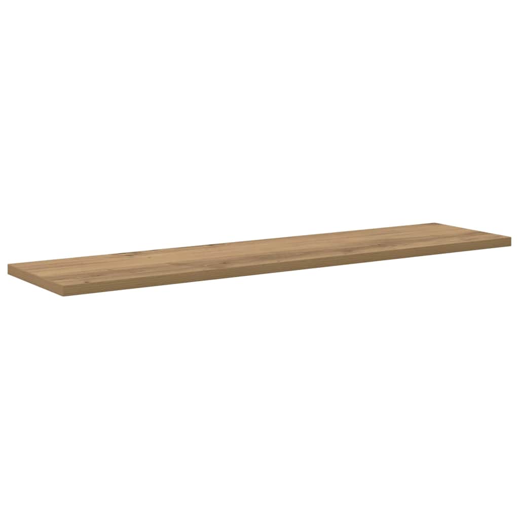 vidaXL Ράφι Βιβλίων 3 επίπεδα 4 τμχ. 80 x 20 x 1,5 cm Καφέ