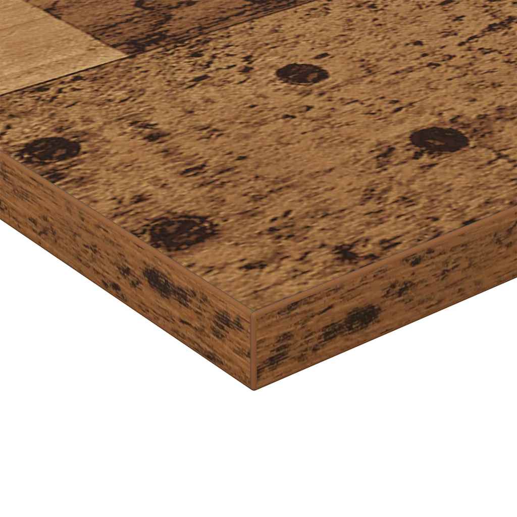 vidaXL Ράφι Βιβλίων 4 pcs Καφέ 80 x 40 x 1.5 cm Επεξεργασμένο ξύλο