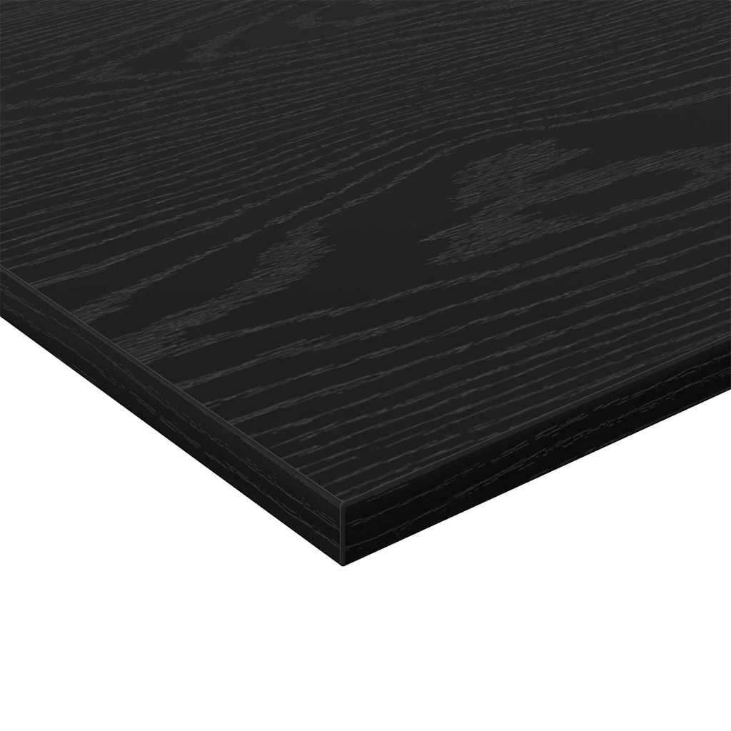 vidaXL Ράφι Βιβλίων 4 pcs Μαύρο 80 x 40 x 1.5 cm Επεξεργασμένο ξύλο