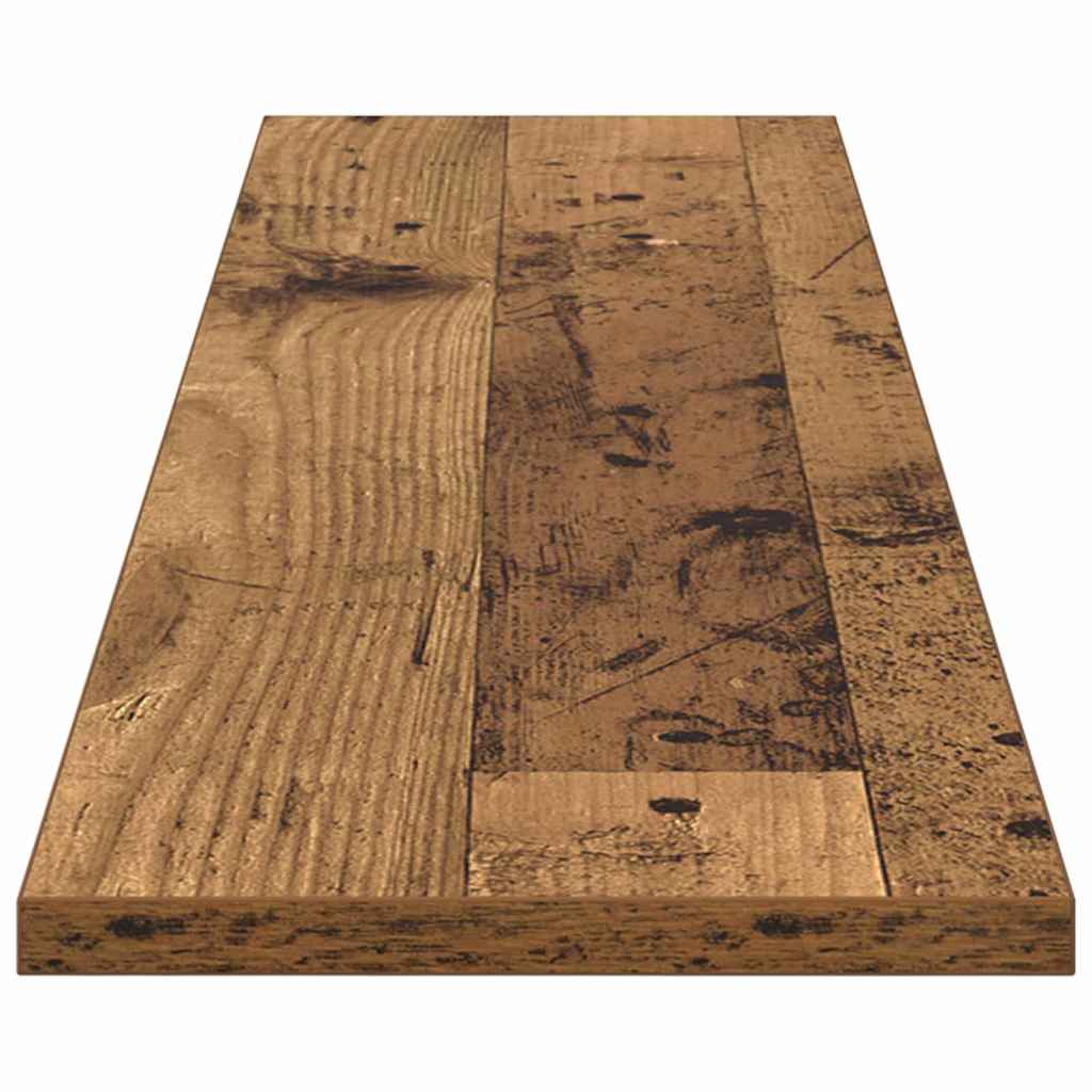 vidaXL Ράφι Βιβλίων 4 pcs Καφέ 100 x 20 x 1.5 cm Επεξεργασμένο ξύλο