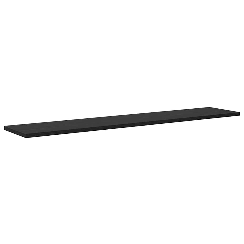 vidaXL Ράφι Βιβλίων 3 επίπεδα 4 τμχ. 100 x 20 x 1,5 cm Μαύρο