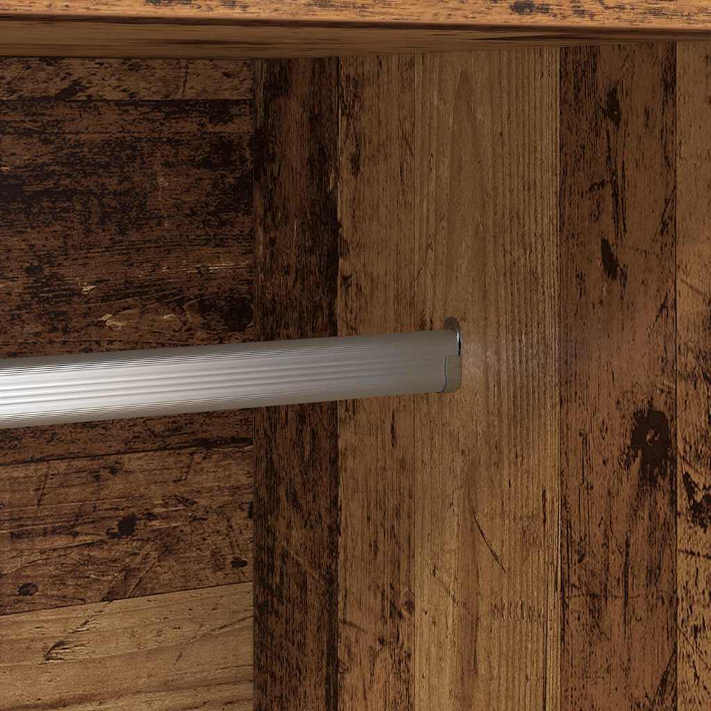 vidaXL Ντουλάπι Παλιό Ξύλο 82.5 x 51.5 x 180 εκ. Επεξεργασμένο ξύλο