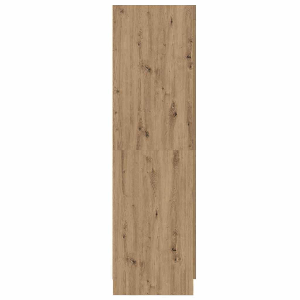 vidaXL Ντουλάπι artisian oak 82.5 x 51.5 x 180 εκ. Επεξεργασμένο ξύλο