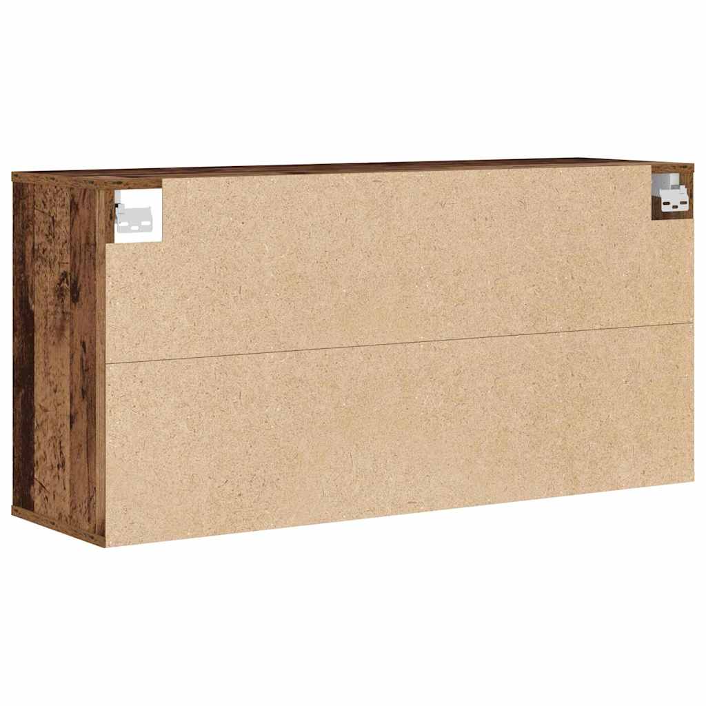 vidaXL Παπουτσοθήκη Παλαιό ξύλο 103 x 30 x 51 εκ. Επεξεργασμένο ξύλο